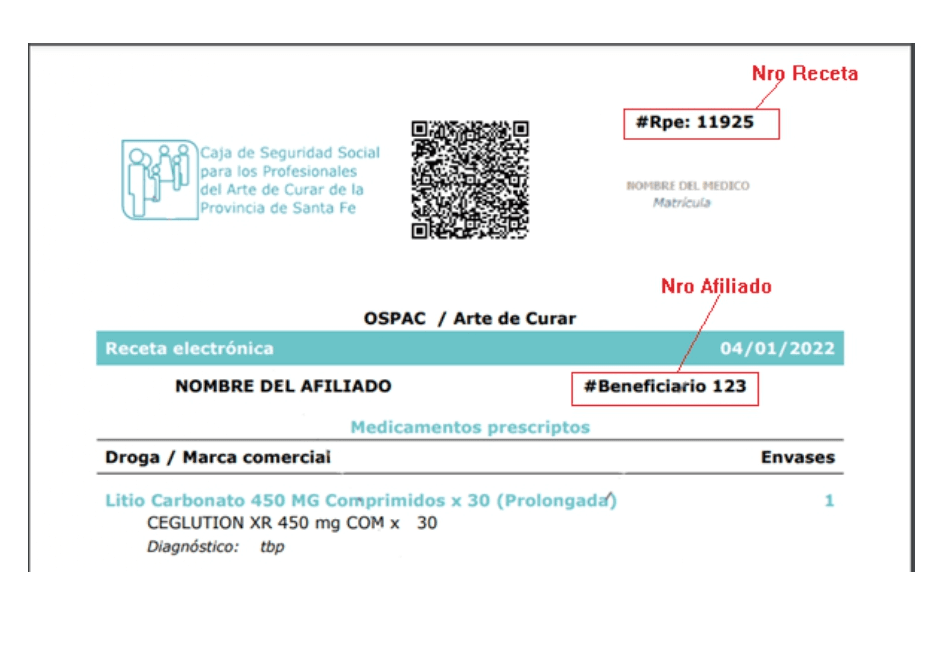 Imagen de Recetas Electrónicas